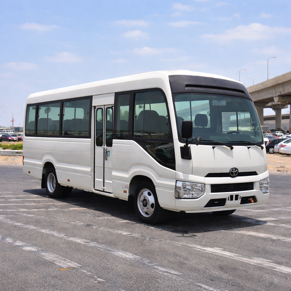 Toyota Coaster (14-Seater) – 2023 Model